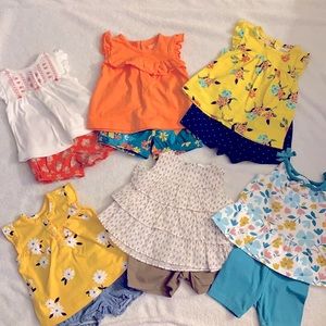 Carter’s baby girl summer outfits